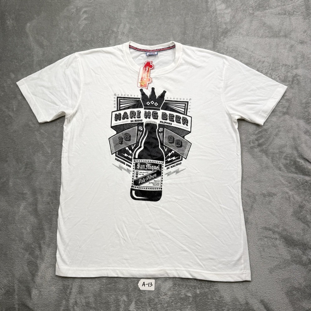 San Miguel Pale Pilsen Haring T-shirt My Philippines Size L New With Tag
